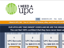 Tablet Screenshot of ineedaupc.com